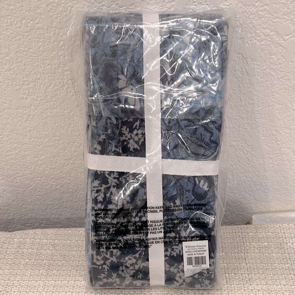 Williams Sonoma x Michelle Kim Dinner Napkins-Set of 4